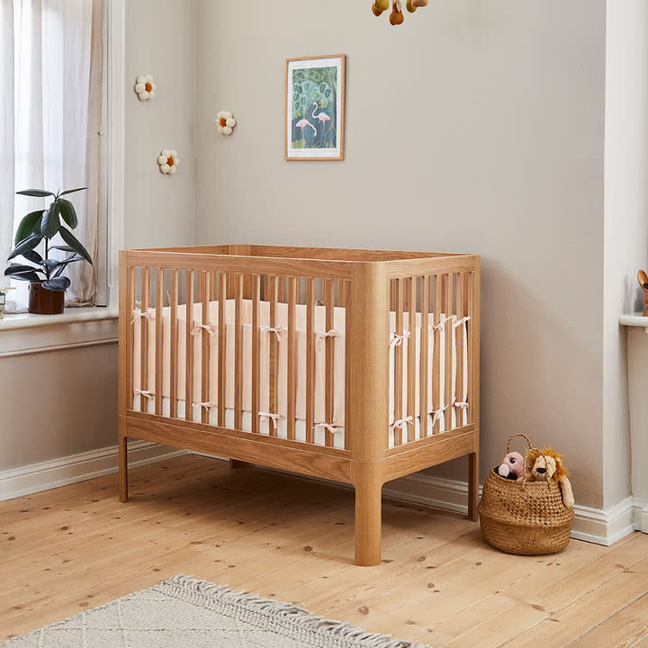Flexa - Dawn bed surround, H 30 cm x L 372 cm, mauve morn