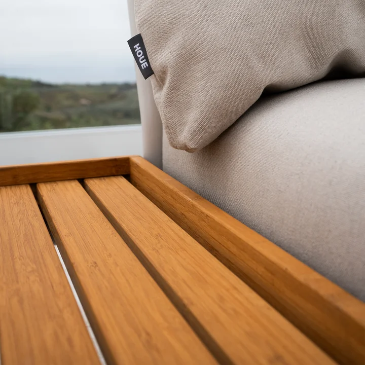 HOUE - LEVEL - LEVEL 2 Coffee table, 81 x 81 cm, bamboo