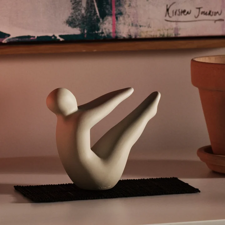 Design House Stockholm - Yoga Sculpture no. 2, light gray