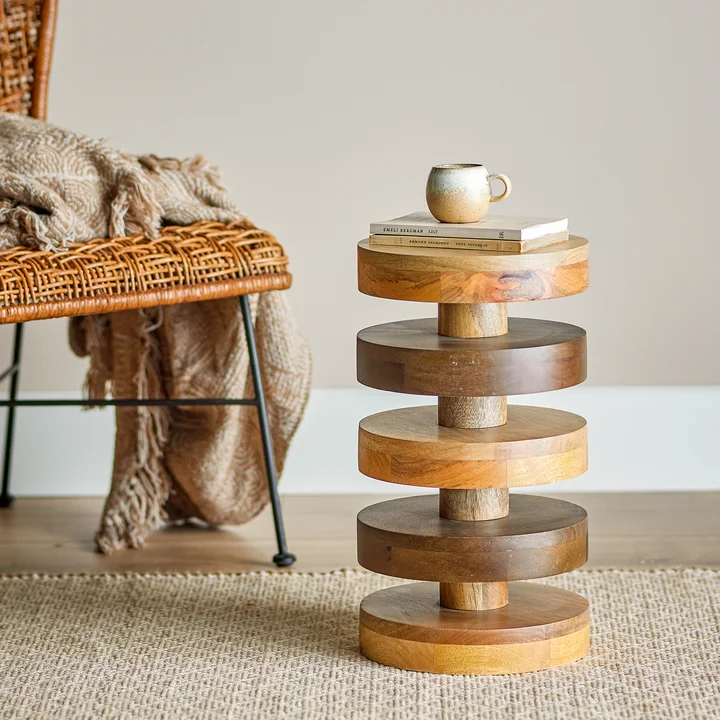 Bloomingville - Franka side table, brown