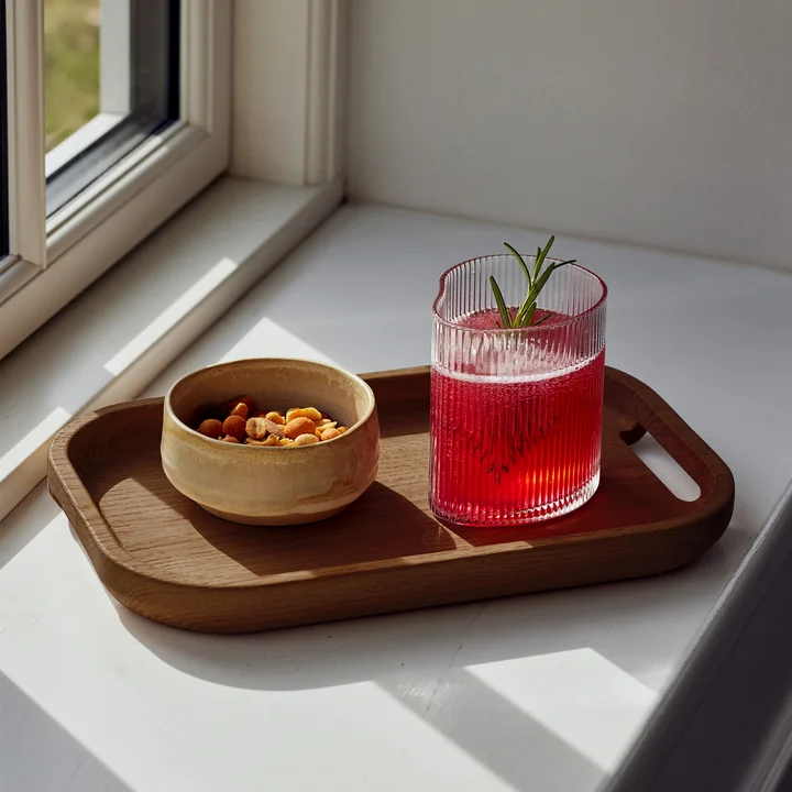 Andersen Furniture - Flection tray, medium, 30 x 20 cm, dark stained ash