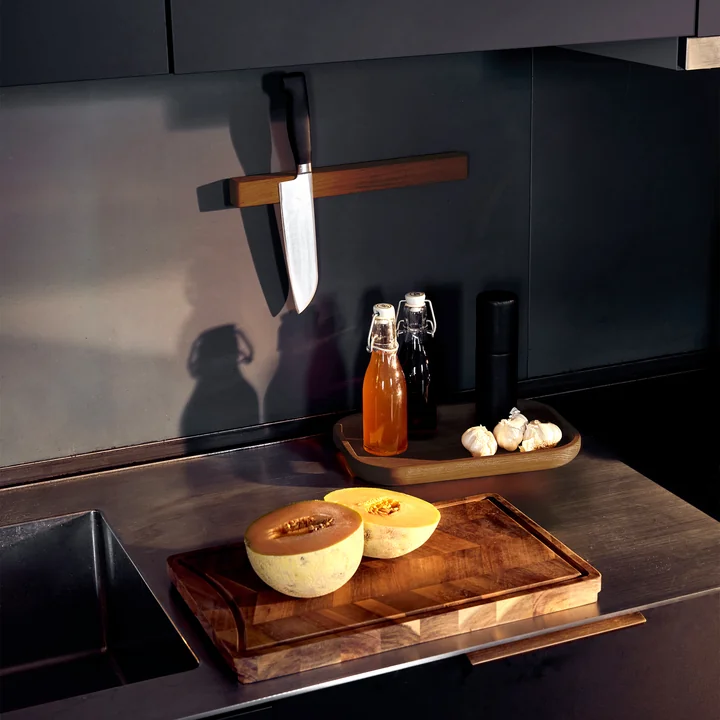 Andersen Furniture - Knife holder 32 cm, smoked / oiled ash