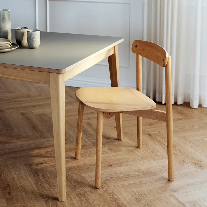 Andersen Furniture - Unite chair, white pigmented oak