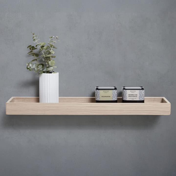 Andersen Furniture - Wall shelf 11, 44 x 12 cm, oak