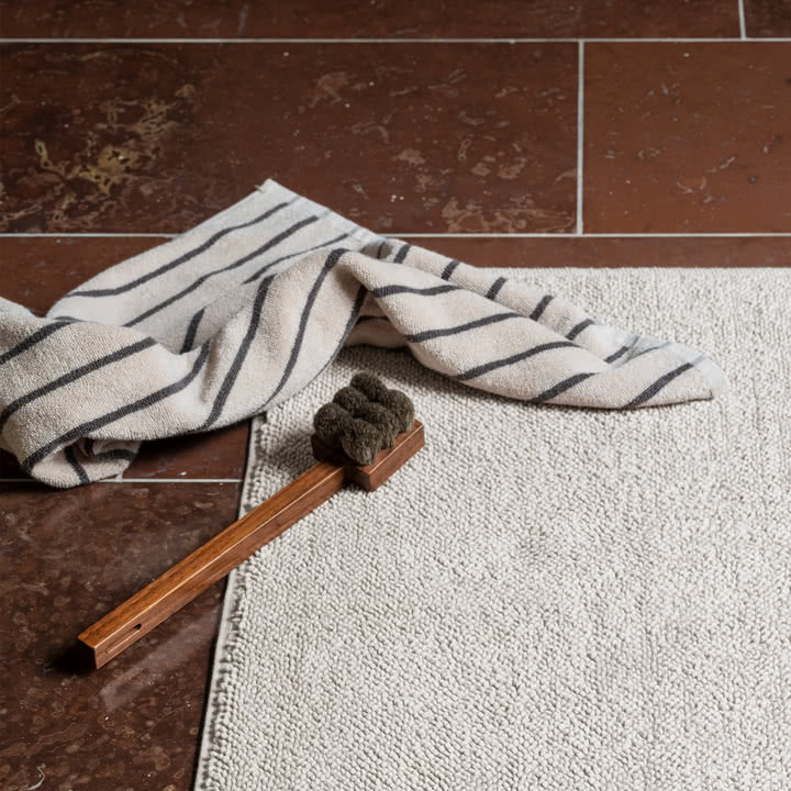 Blomus - Arto Towel, moonbeam / magnet