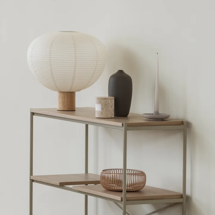 Blomus - Kami Table lamp, Ø 46 x 45 cm, oak