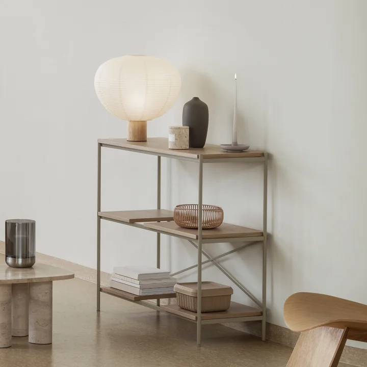 Blomus - Kami Table lamp, Ø 46 x 45 cm, oak