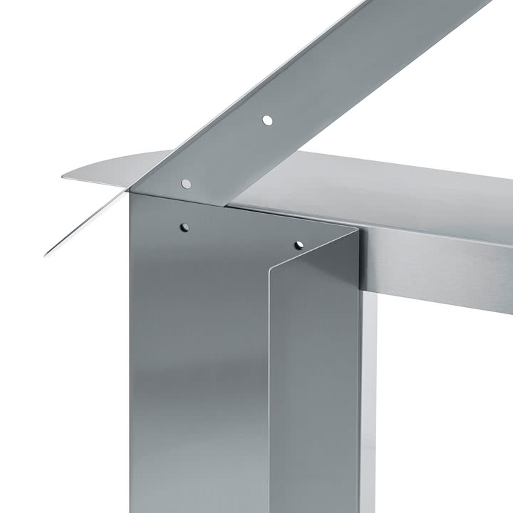 Blomus - Oru Bench and sideboard, stainless steel matt