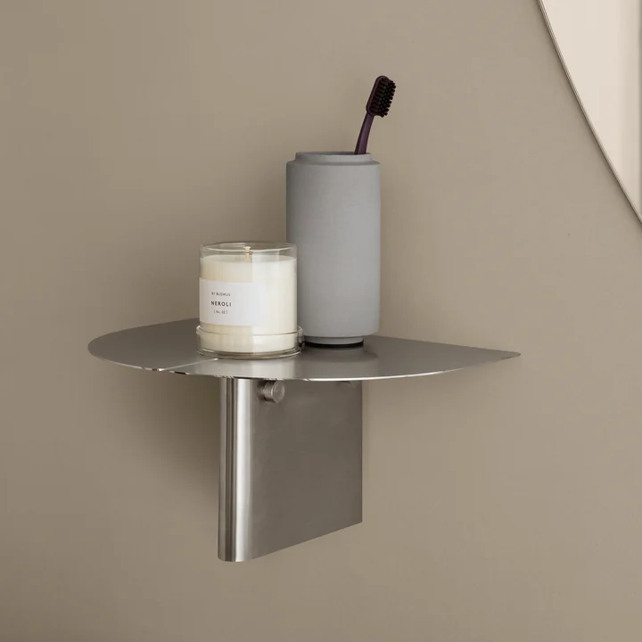Blomus - Oru wall shelf S, stainless steel matt