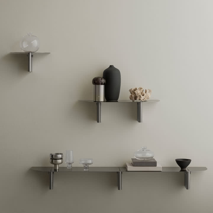 Blomus - Oru wall shelf, stainless steel matt