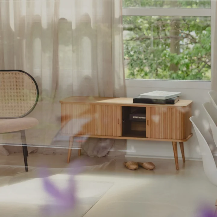 Zuiver - Barbier Sideboard with sliding doors, ash