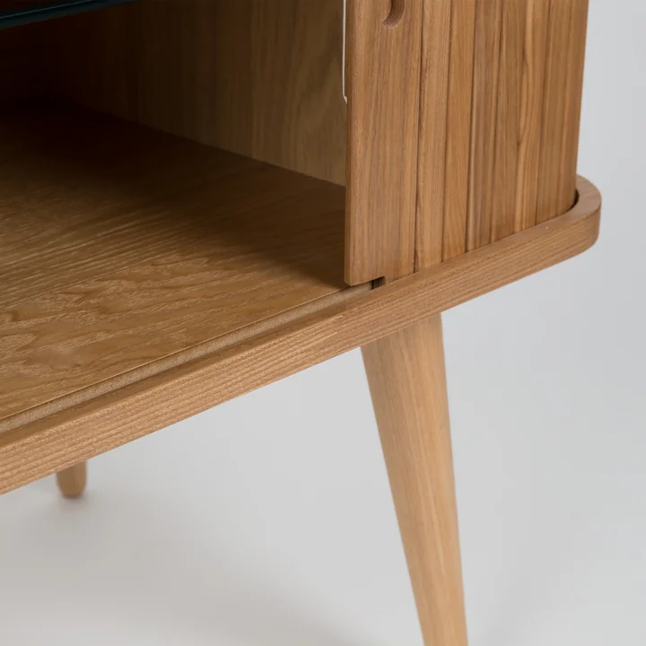 Zuiver - Barbier Sideboard with sliding doors, ash