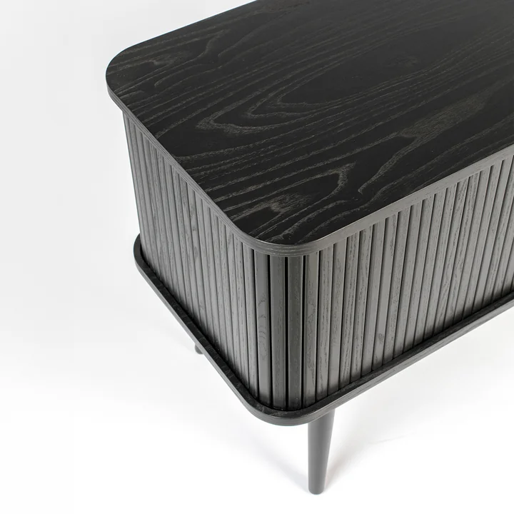 Zuiver - Barbier Sideboard with sliding doors, black