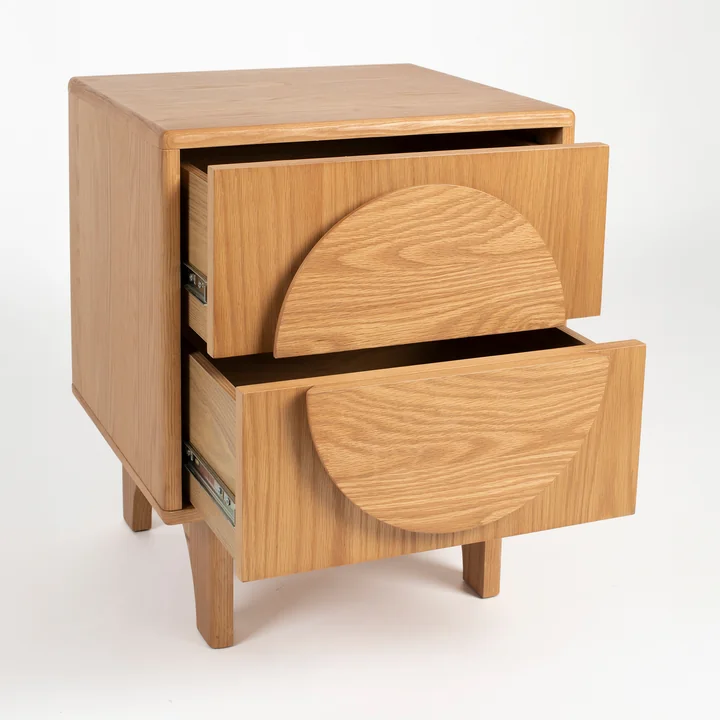 Zuiver - Groove Bedside table, oak