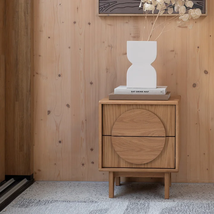 Zuiver - Groove Bedside table, oak