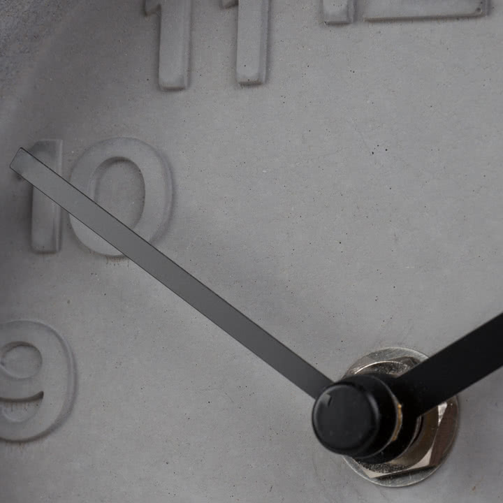 Zuiver - Pendulum Time Table clock, concrete gray