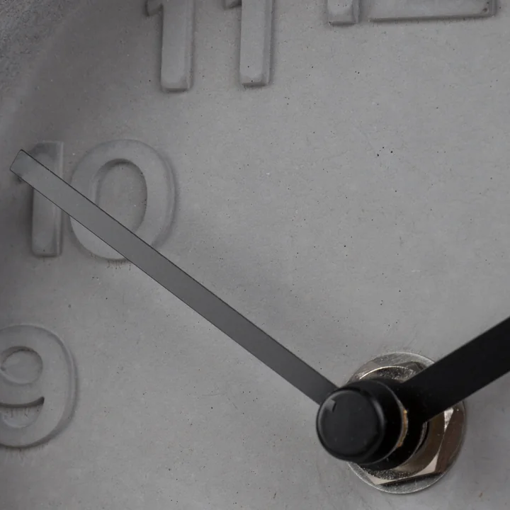 Zuiver - Pendulum Time Table clock, concrete gray