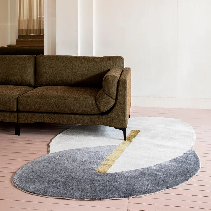 Zuiver - Phila Carpet, 160 x 257 cm, blue