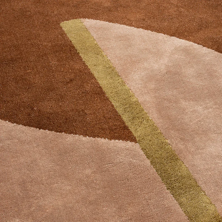 Zuiver - Phila Rug, 160 x 257 cm, Terra