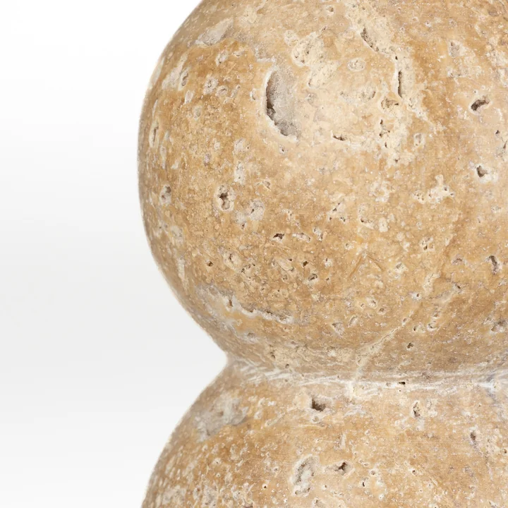 Zuiver - Rome Candlestick, travertine