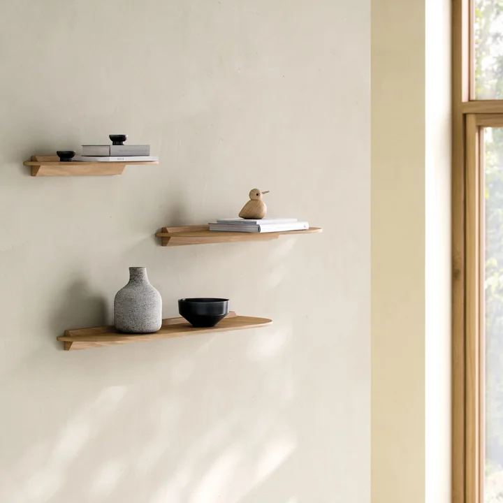 Wall shelf, oak from Andersen Furniture