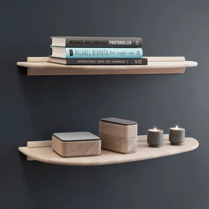Wall shelf, oak from Andersen Furniture