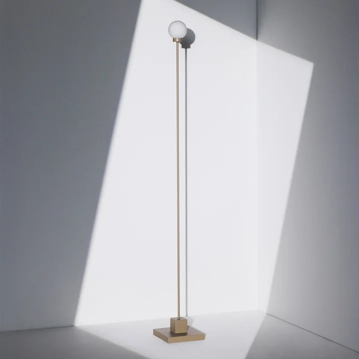 Northern - Snowball LED floor lamp with rechargeable battery, gray beige