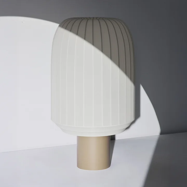 Northern - Tradition floor lamp, Ø 39 cm / H 70 cm, offwhite / gray-beige