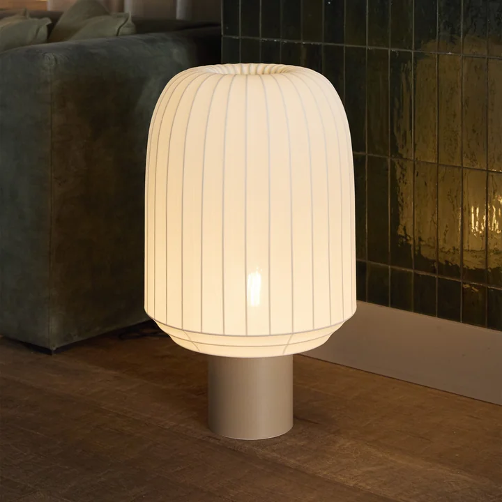 Northern - Tradition floor lamp, Ø 39 cm / H 70 cm, offwhite / gray-beige