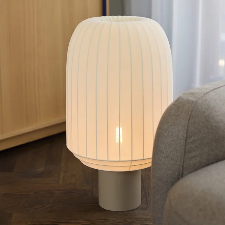 Northern - Tradition floor lamp, Ø 39 cm / H 70 cm, offwhite / gray-beige