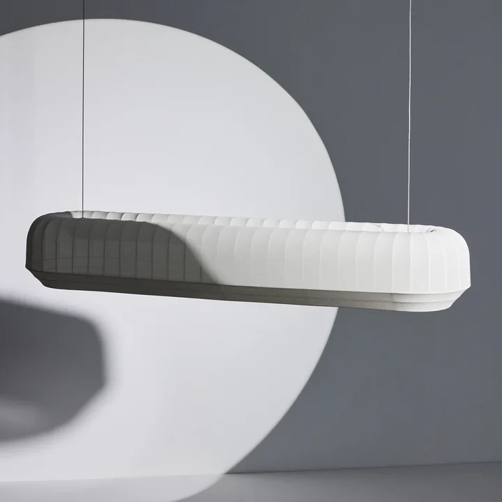 Northern - Tradition LED pendant light, linear, L 120 cm, off-white