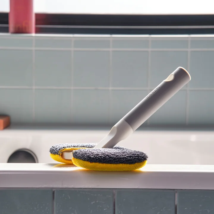 Joseph Joseph - CleanTech 2-in-1 microfiber hand wiper, light stone