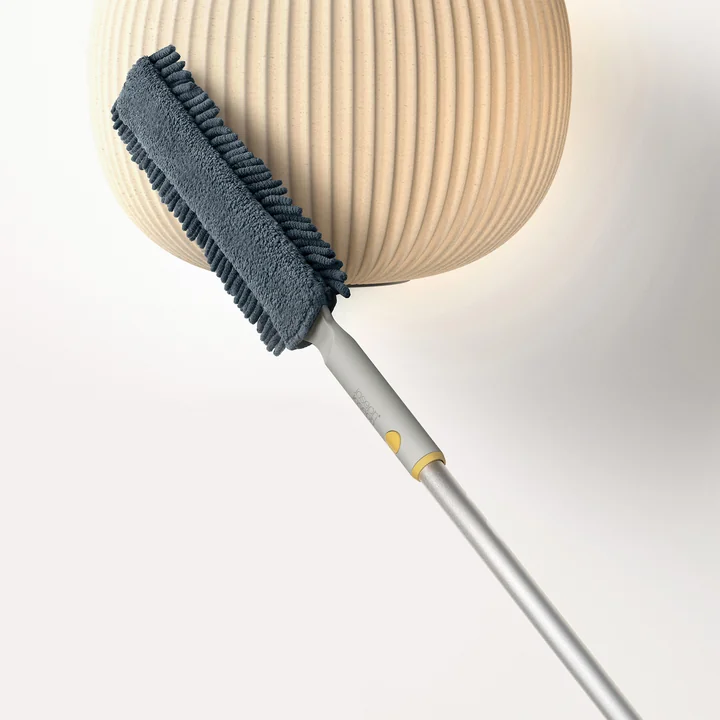 Joseph Joseph - CleanTech 3-in-1 microfiber dust mop, light stone