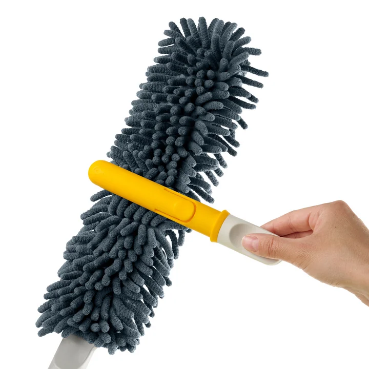 Joseph Joseph - CleanTech 3-in-1 microfiber dust mop, light stone