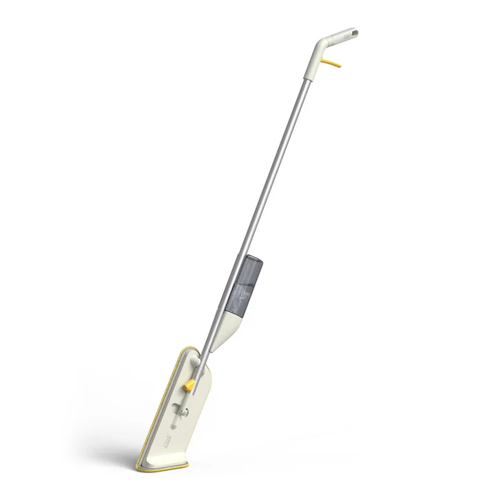 Joseph Joseph - CleanTech Spray mop with scouring pad, light stone