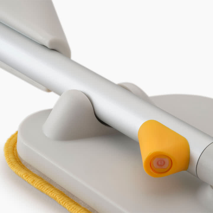 Joseph Joseph - CleanTech Spray mop with scouring pad, light stone