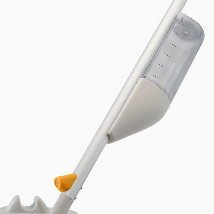 Joseph Joseph - CleanTech Spray mop with scouring pad, light stone