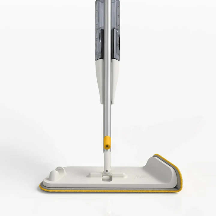 Joseph Joseph - CleanTech Spray mop with scouring pad, light stone