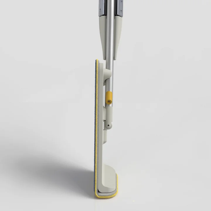 Joseph Joseph - CleanTech Spray mop with scouring pad, light stone