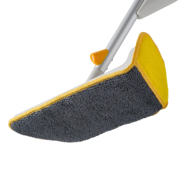 Joseph Joseph - CleanTech Spray mop with scouring pad, light stone