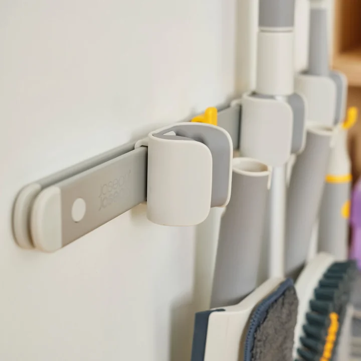 Joseph Joseph - CleanTech wall bracket for cleaning tools, silver