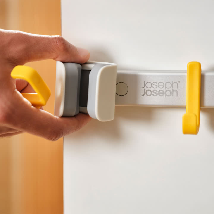 Joseph Joseph - CleanTech wall bracket for cleaning tools, silver