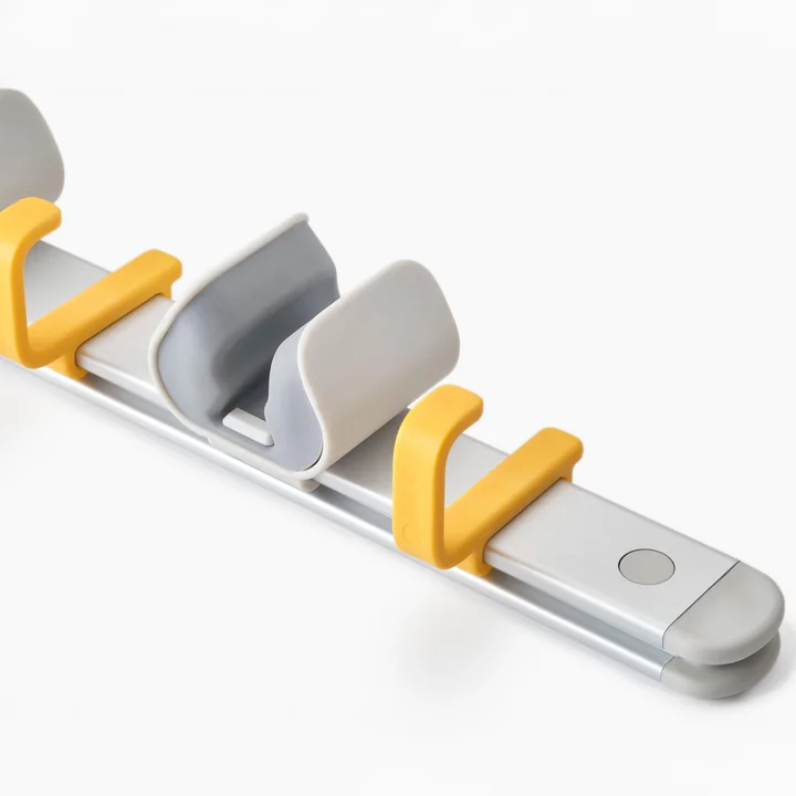 Joseph Joseph - CleanTech wall bracket for cleaning tools, silver