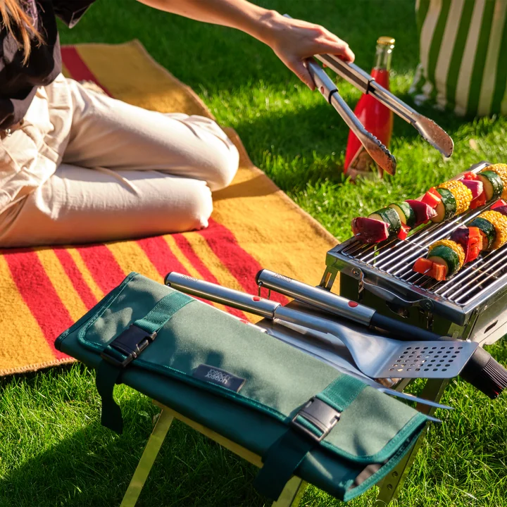 Joseph Joseph - GrillOut Extendable barbecue cutlery set with carrying bag