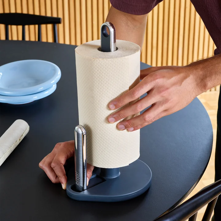 Joseph Joseph - Hold kitchen roll holder with handle, graphite