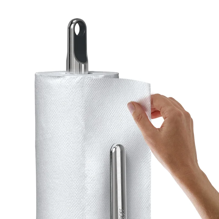 Joseph Joseph - Hold kitchen roll holder with handle, graphite