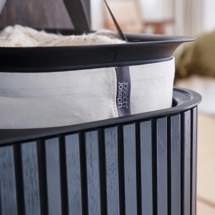 Joseph Joseph - Tota Luxe Laundry basket 90 l, bamboo black