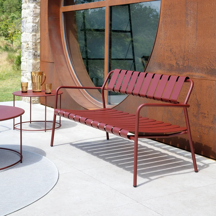 Vermobil - Verdea 2-seater sofa, terracotta