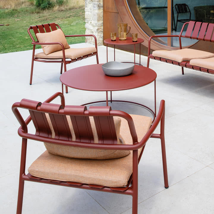 Vermobil - Verdea lounge chair, terracotta