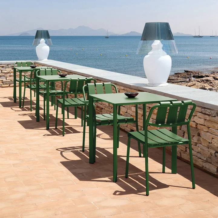 Vermobil - Verdea chair and armchair, dark green